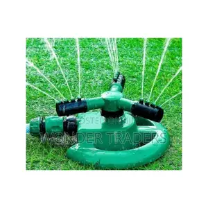 *3 Arm 3600 Auto-Rotating Water Garden Sprinkler
 *