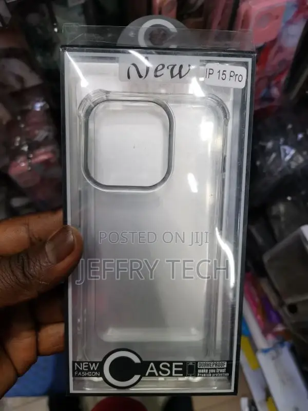 Shock Proof Back Cover Case Compatible With iPhone 15 Pro