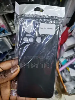 ITEL Vision 5 Case, Soft TPU Back Cover Silicone Case