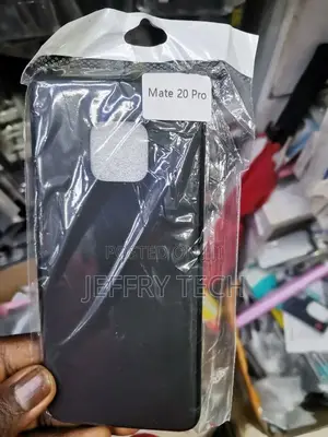 Huawei Mate 20 Pro Silicone Case, Slim Silicone Rubber Shock
