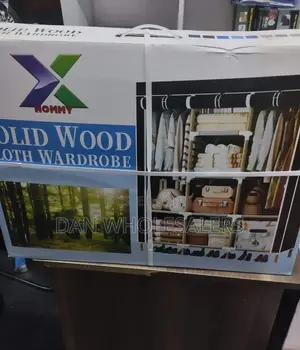 Portable 3 Column Portable Wardrobe