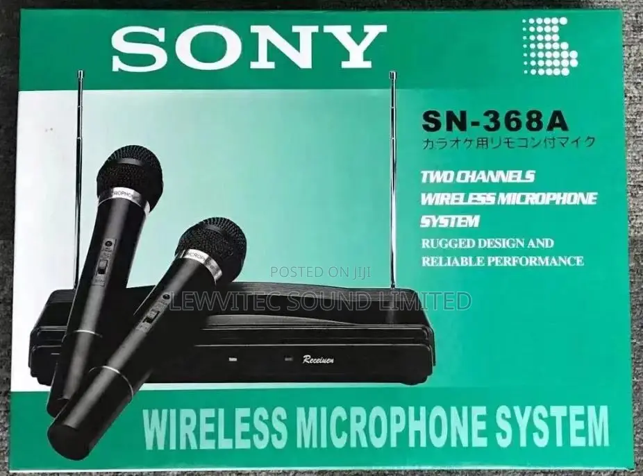Sony Wireless Mic System