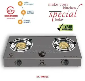New Table Top Two Burner Gas Cooker