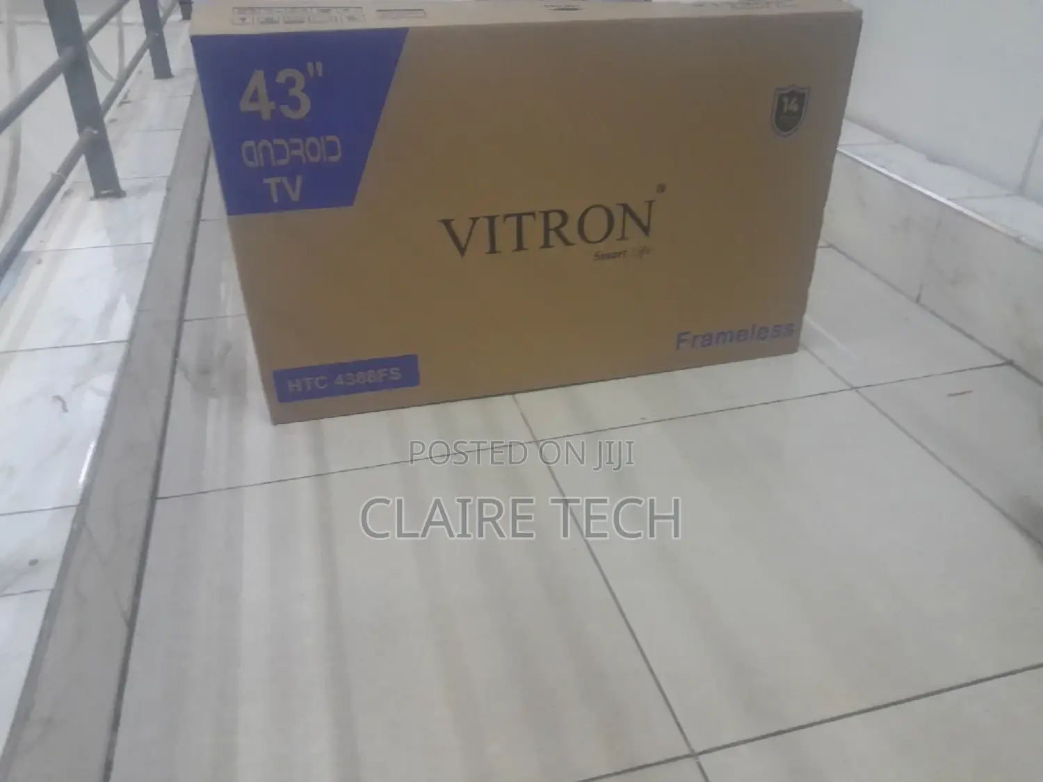 Vitron 43 Inches Smart Android Tv With Bluetooth