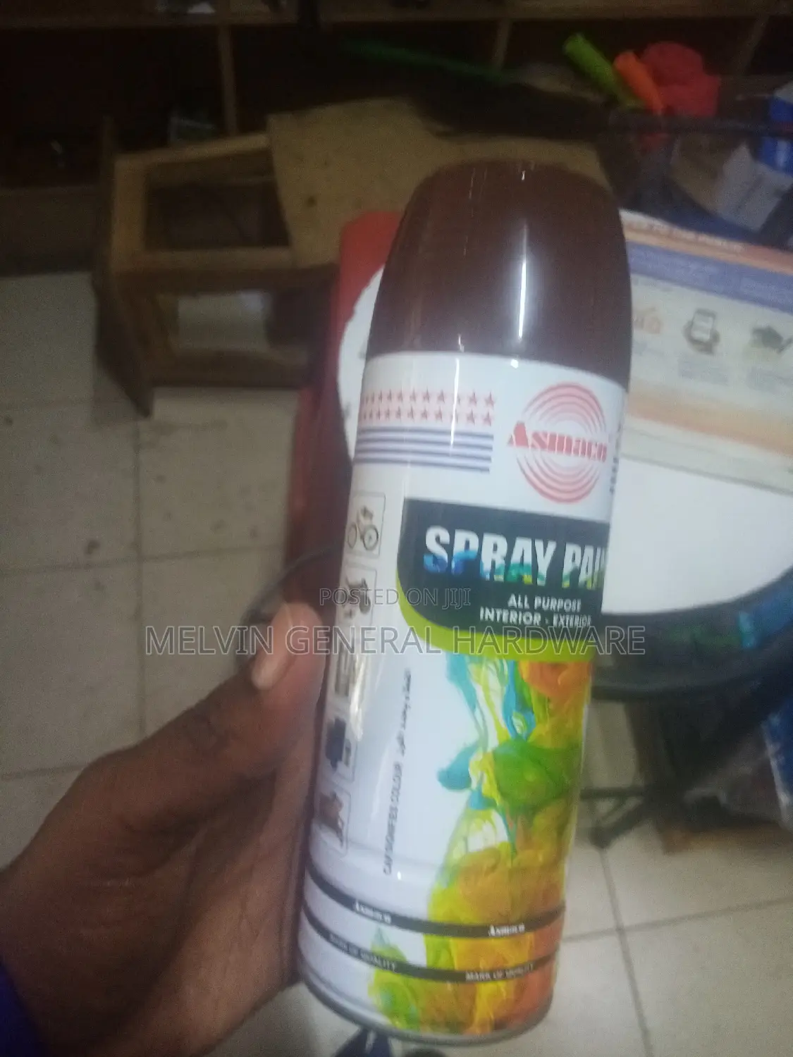 Brown Spraypaint