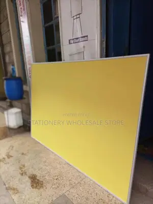 Notice Board - Noticeboard 120cmx180cm Yellow