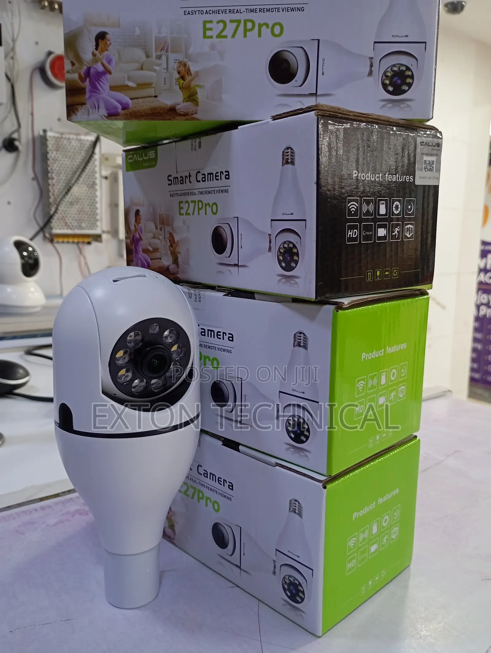 Indoor PTZ Bulb Camera
