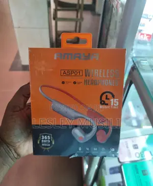 Amaya Wireless Sport Bone Conduction Earphones Neckband Es