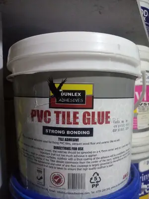Dunlex PVC Tile Glue 4kg