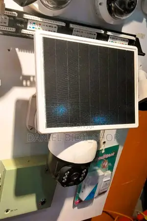 Dc Solar Rotating CCTV Camera