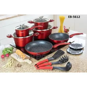 Edenberg 15 PCS Cookware Set Non-Stick