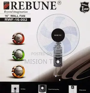 Rebune 16 Inches Stand Fan