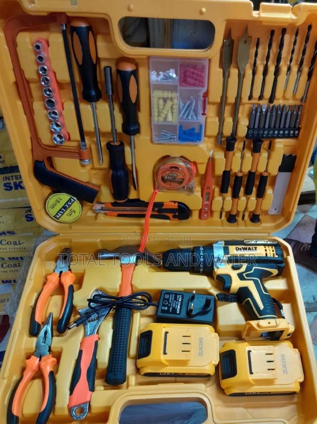 Dewalt Cordless Drill Set,26V 2 Durable Rechargeable Cell - main view