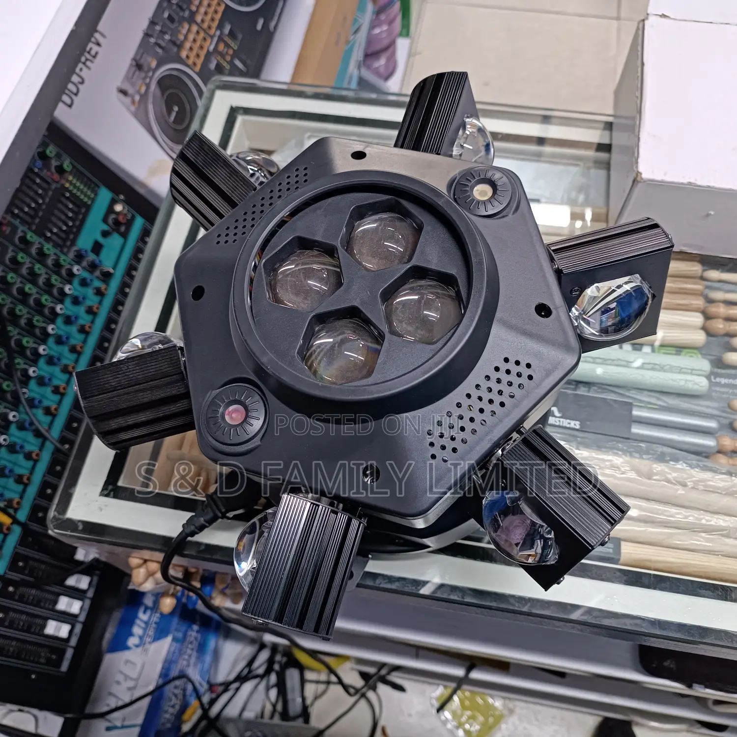 6 Arm Bee Moving Head Beam Light Party Light