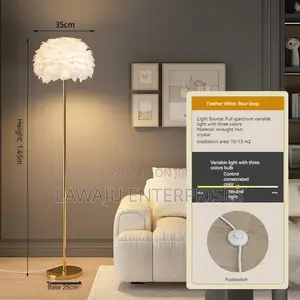 Feather Floor Lamp