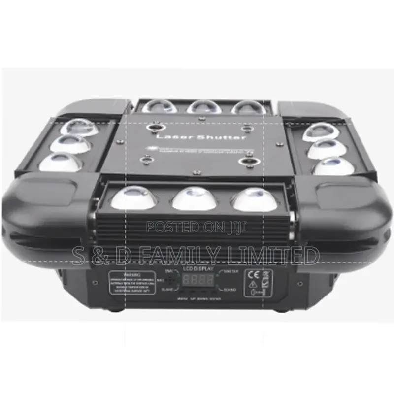 Laser Shutter LED Disco Light