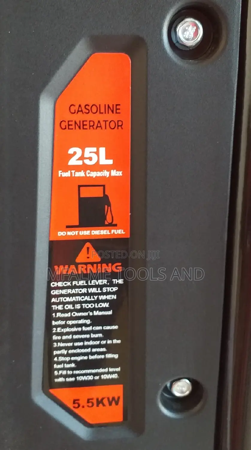 Petrol Generator Pure Sine Wave Technology Silent 420cc 5kva