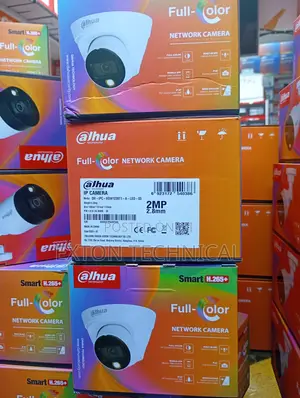 Ip Bulletand Dome Dahua 2mp Full Color Camera