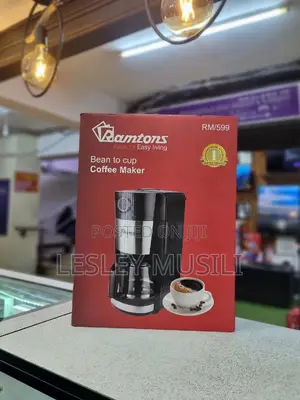 Ramtons Coffee Maker Black - Rm/599