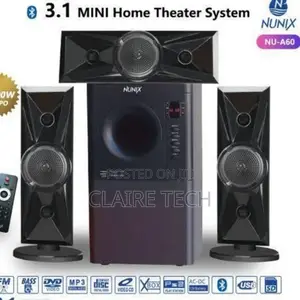 3.1CH Nunix NU-A60 Xbass Home Theater System