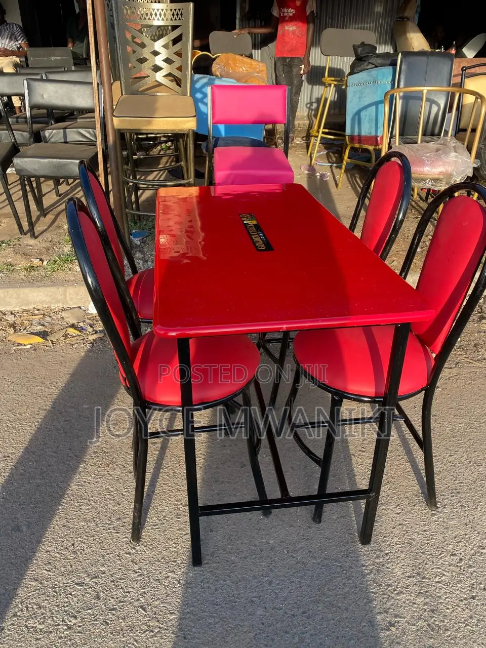 Restaurant Set, Red Colour.
