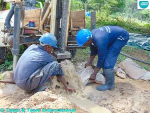 Borehole Drilling and Test Pumping at Maua