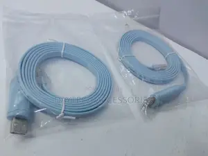 7ft(2m) Usb (Male) to Rj45 (Male) Console Cable (Blue)