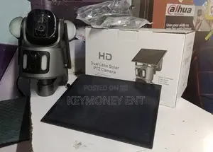 Double Lens UBOX 4G Simcard Solar PTZ Camera