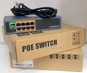 8 Port Fast Ethernet Poe Switch