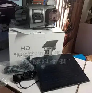 3MP 4G Solar Double Lens Simcard PTZ Camera
