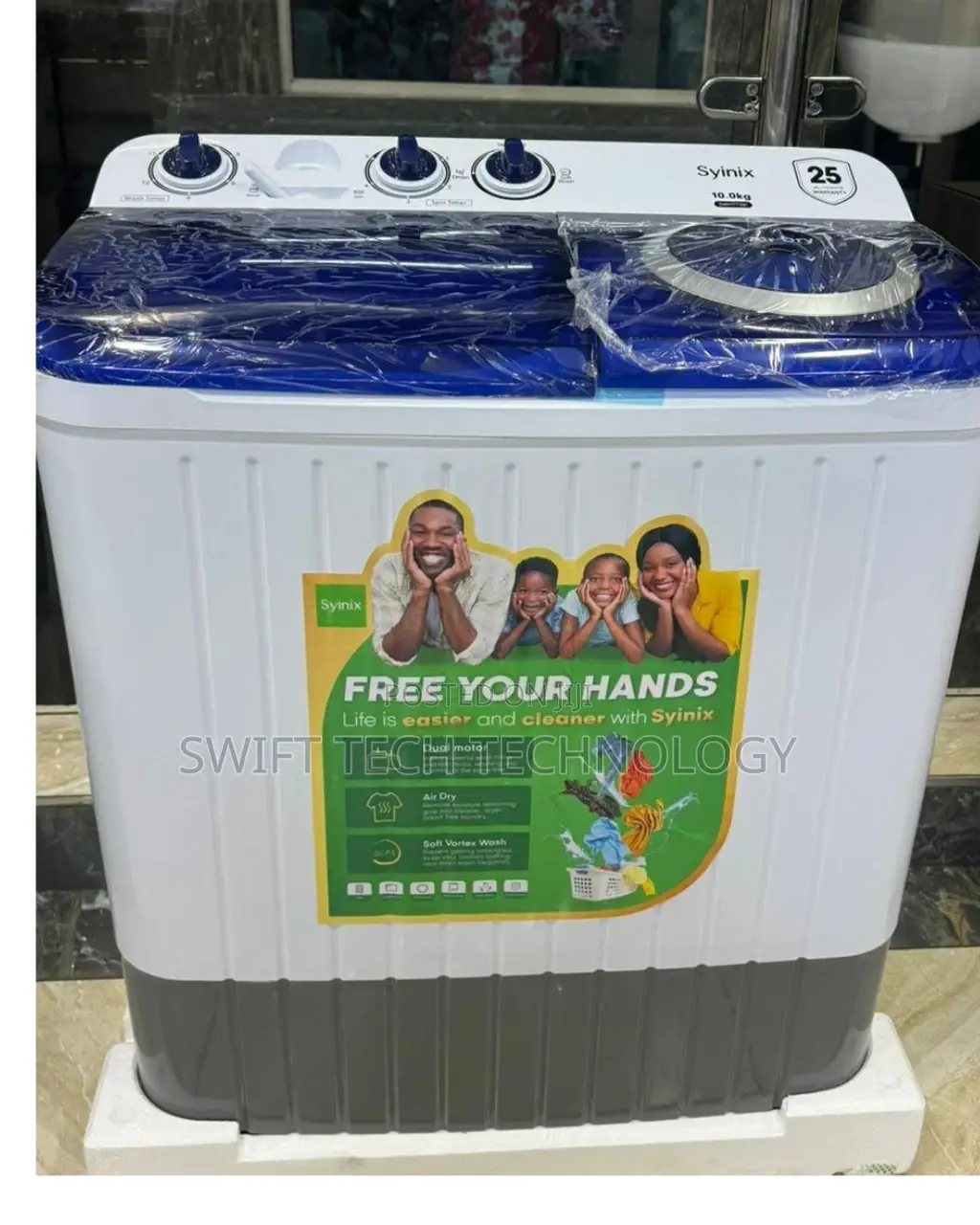 Washing Machine 10kg Synix Washing Machine Synix , Synix