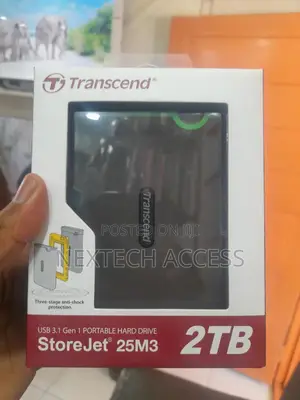 Transcend 2TB Storejet 25M3 USB 3.1 External Hard Disk Drive