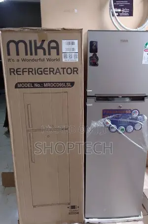 1.Mika 168 Litres Double Door Refrigerator