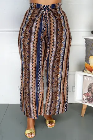 African Print Pallazo Pants /Skirt Wrapper