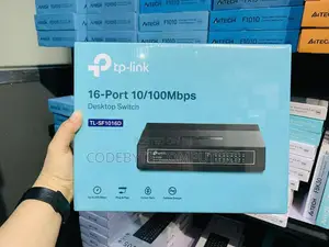 Tp-Link TL-SF1016D 16-Port 10/100mbps Desktop Switch