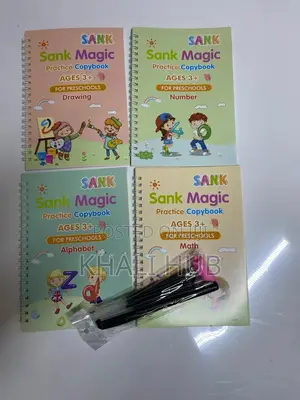 Magic Book Magic Book Sank Magic Book Alphabet, Maths, Draw