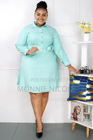 Stylish Black Shirt Dress