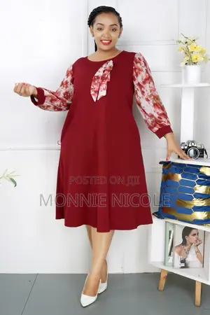 Maroon Shift Dress/Plus Size Dress/Mother's/Maternity