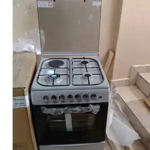 Ramtons Silver 60*60 3+1 Standing Cooker.RM 406 Silver