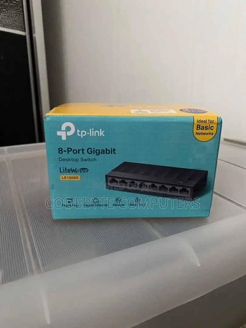 Tp-Link 8-Port Gigabit Desktop Switch - TL-LS1008G