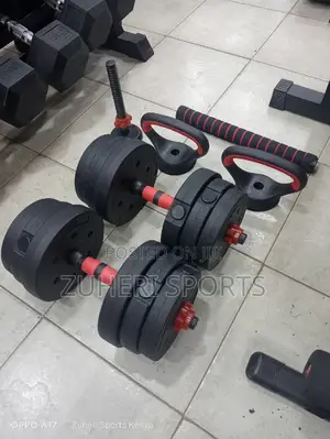 Adjustable 20kg Kettlebell Set Dumbbell Barbell Push-Up