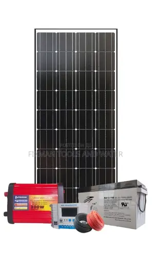 Solar Panel 250 Watts + Battery + Inverter + Controller