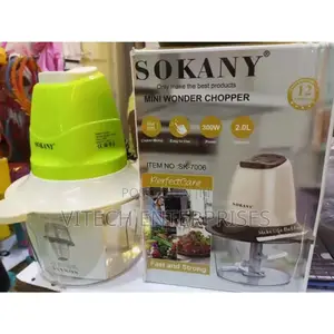 Sokany Mini Food Chopper 2l- Meat Grinder/Vegetable Chopper