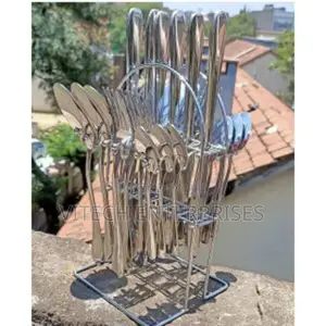 24pcs Silver Cutlery Set