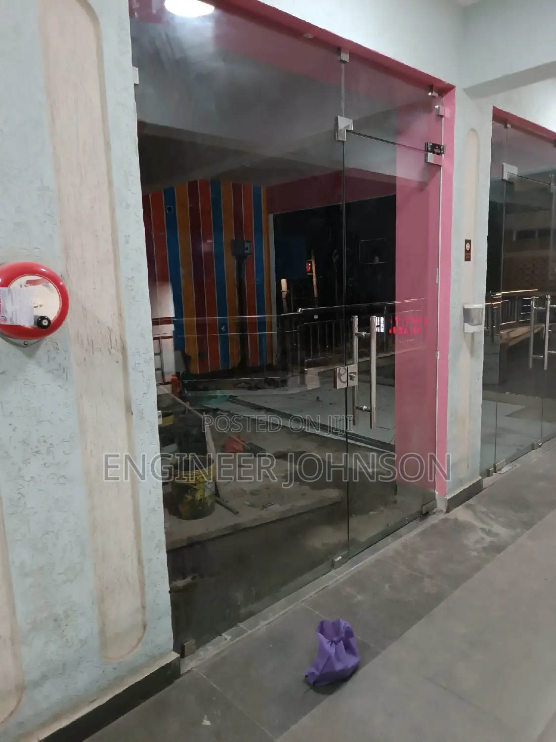 Front Glass Door