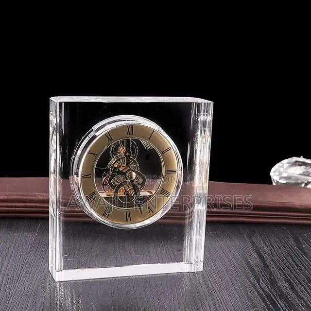 Luxury Crystal Desk Clock