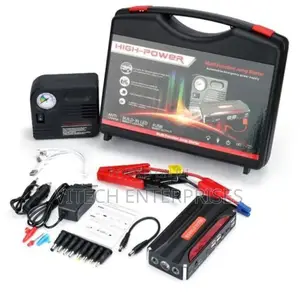 Generic-Portable Car Jump Starter Kit and Air Compressorr