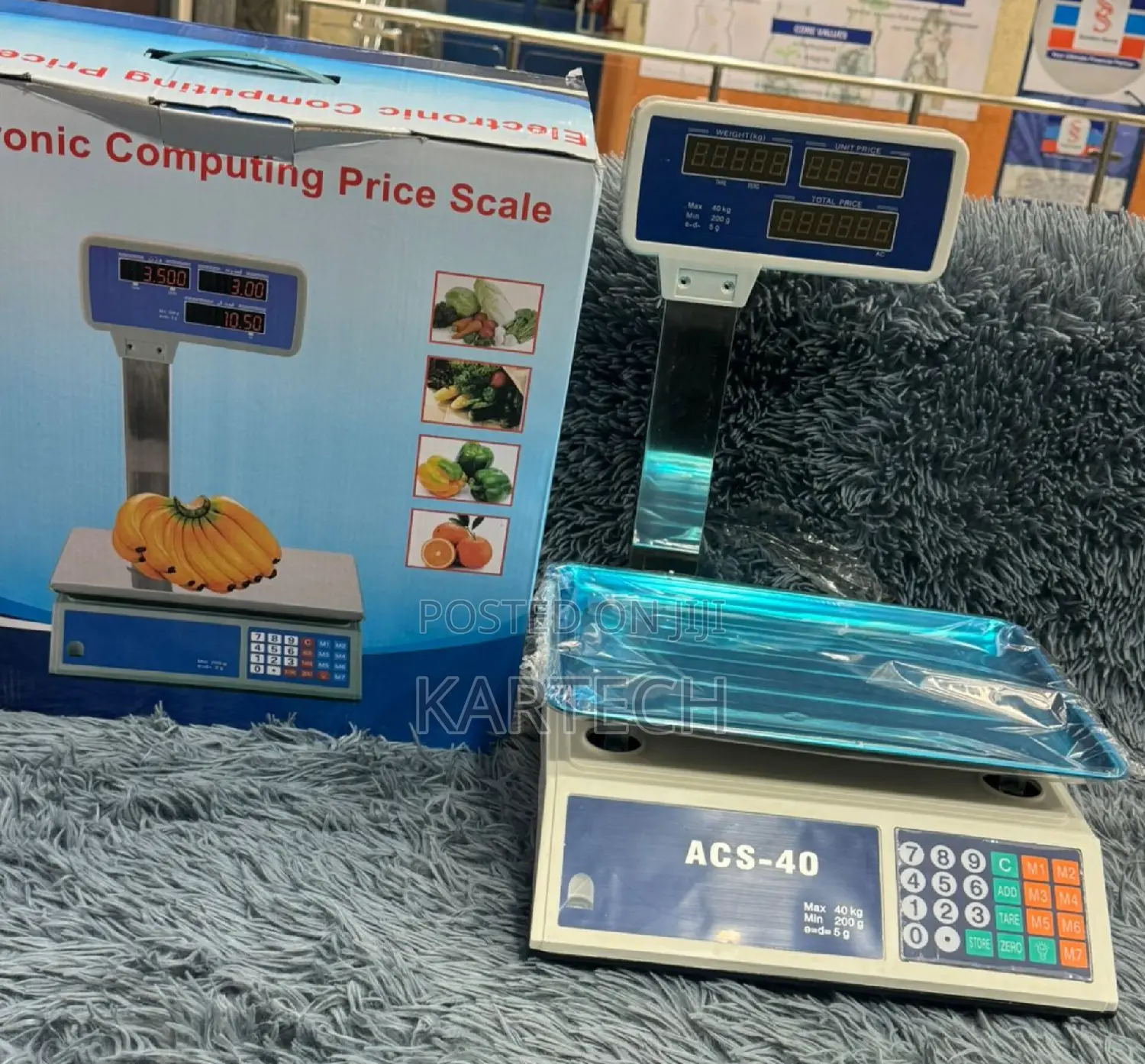 Acs 30 Banana Scale (30kg) With Arm