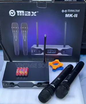 Max Mk2 Uhf Wireless Microphone