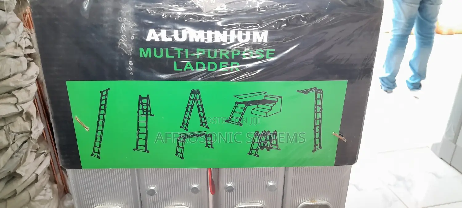12ft /3.7m Multupurpose Aluminium Ladder